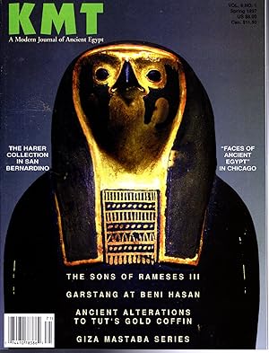 Bild des Verkufers fr KMT Magazine: A Modern Journal of Ancient Egypt Volume 8, Number 1; Spring, 1997 zum Verkauf von Dorley House Books, Inc.