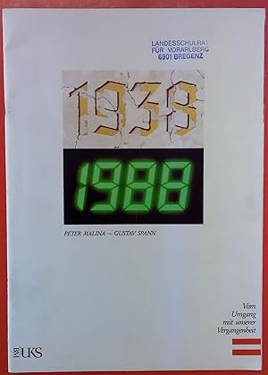 Seller image for 1938 - 1988 vom Umgang mit unserer Vergangenheit for sale by biblion2