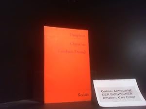 Charaktere : griech. u. dt. Theophrast. Übers. u. hrsg. von Dietrich Klose. Mit e. Nachw. von Pet...