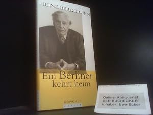 Seller image for Ein Berliner kehrt heim : elf Reden (1996 - 1999). Fotogr. von Barbara Klemm for sale by Der Buchecker