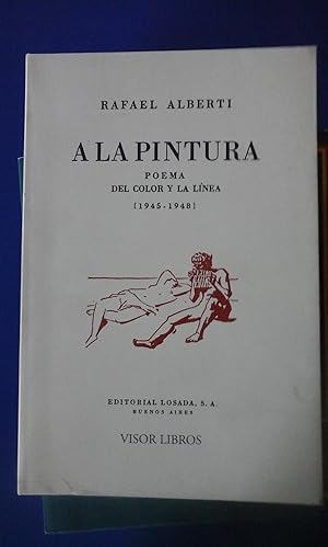 Imagen del vendedor de A LA PINTURA: Poema del color y la linea (1945-1948) (Madrid, 2005) Edicin Facsmil a la venta por Multilibro