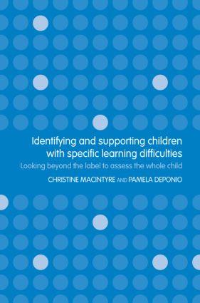 Immagine del venditore per Deponio, P: Identifying and Supporting Children with Specifi venduto da moluna