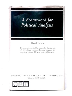 Bild des Verkufers fr Framework for Political Analysis zum Verkauf von World of Rare Books