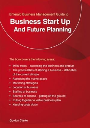 Bild des Verkufers fr Business Start Up and Future Planning zum Verkauf von WeBuyBooks