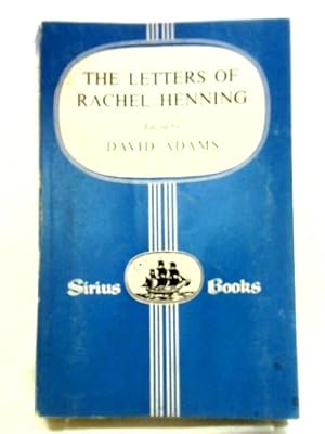 Seller image for The Letters Of Rachel Henning (Sirius Books) for sale by World of Rare Books