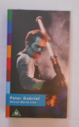 Seller image for Peter Gabriel - Secret World Live [VHS]. for sale by KULTur-Antiquariat