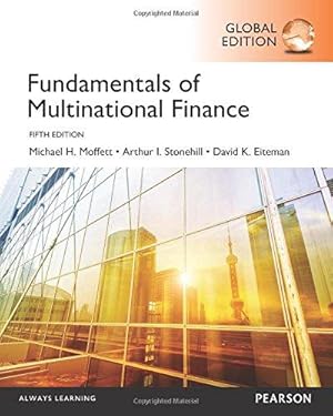 Bild des Verkufers fr Fundamentals of Multinational Finance, Global Edition zum Verkauf von WeBuyBooks