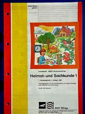 Seller image for Heimat- und Sachkunde 1. Jahrgangsstufe. Arbeitsheft. Herausgegeben unter Mitarbeit von Doris Lompa. for sale by Antiquariat Tarter, Einzelunternehmen,