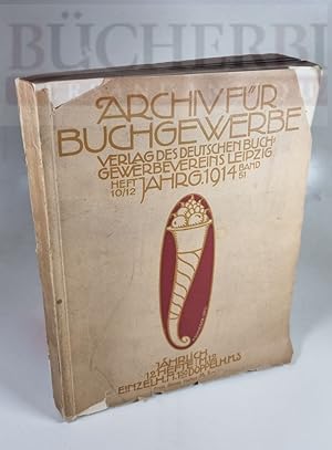 Bild des Verkufers fr Archiv fr Buchgewerbe zum Verkauf von Bcherberg Antiquariat