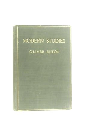Immagine del venditore per Modern Studies venduto da World of Rare Books