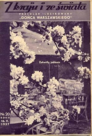Seller image for Z Kraju i ze Swiata. Przeglad ilustrowany "Gonca Warszawskiego". R.2 (1937). Nr 20 (16 maja 1937) / Katastrofa sterowca "Hindenburg"; koronacja Jerzego VI for sale by POLIART Beata Kalke