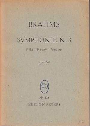 Symphonie Nr. 3 F dur. Opus 90