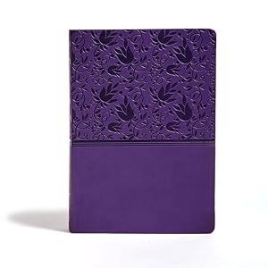 Bild des Verkufers fr KJV Super Giant Print Reference Bible, Purple Leathertouch zum Verkauf von moluna