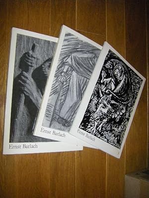 Ernst Barlach. Werke und Werkentwürfe aus fünf Jahrzehnten. Katalog 1 bis 3 (3 Bände)