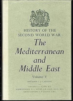 Seller image for THE HISTORY OF THE SECOND WORLD WAR: The Mediterranean and The Middle East, Volume V - The Campaign in Italy 3rd September 1943 to 31st March 1944 for sale by Chaucer Bookshop ABA ILAB