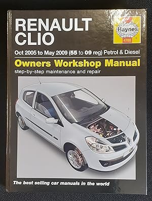 Seller image for Renault Clio Owners? Workshop Manual, 2005-2009 for sale by LOROS Enterprises Ltd