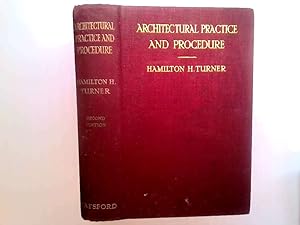 Seller image for Architectural Practice and Procedure; a manual for practitioners and students for sale by Goldstone Rare Books
