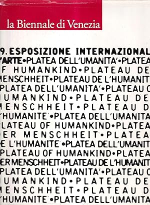 Immagine del venditore per La Biennale di Venezia. 49a Esposizione Internazionale d'Arte. Platea dell'umanit venduto da Il Salvalibro s.n.c. di Moscati Giovanni