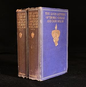 Bild des Verkufers fr The Love Letters of Thomas Carlyle and Jane Welsh zum Verkauf von Rooke Books PBFA