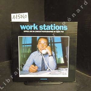 Imagen del vendedor de Work stations. Office life in London photographed by Anna Fox. The Changing Face of Offices by Jack Latimer. Coincidental Commissions : Independent British Photography in the late 1980's by Sunsil Gupta. a la venta por Librairie-Bouquinerie Le Pre Pnard