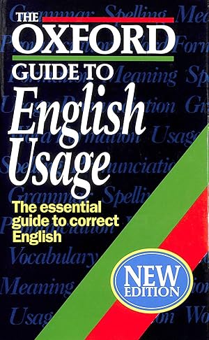 Imagen del vendedor de The Oxford Guide to English Usage a la venta por M Godding Books Ltd