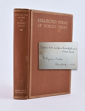 [INSCRIBED] Collected Poems of Robert Frost