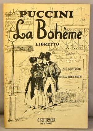 Bild des Verkufers fr La Boheme, An Opera in Four Acts. Libretto (no music). zum Verkauf von Bucks County Bookshop IOBA