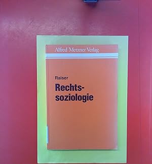 Immagine del venditore per Rechtssoziologie. Ein Lehrbuch venduto da biblion2