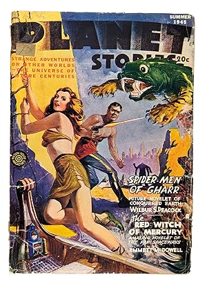 Bild des Verkufers fr Planet Stories - Summer 1945 zum Verkauf von Capitol Hill Books, ABAA