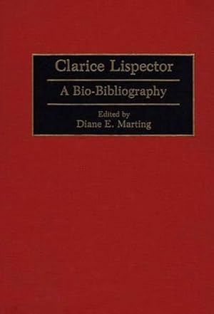 Seller image for Clarice Lispector (Hardcover) for sale by Grand Eagle Retail