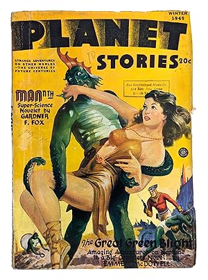 Imagen del vendedor de Planet Stories - Winter 1945 a la venta por Capitol Hill Books, ABAA