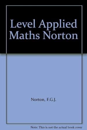 Seller image for Advanced Level Applied Mathematics for sale by WeBuyBooks