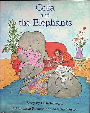 Seller image for Cora and the Elephant (signed by author and illustrator with drawing) for sale by Liberty Book Store ABAA FABA IOBA