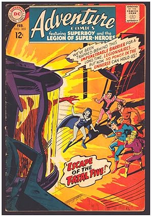 Bild des Verkufers fr Adventure Comics #365 zum Verkauf von Parigi Books, Vintage and Rare