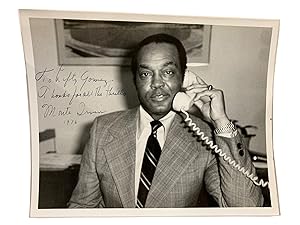 Photograph of Monte Irvin Inscribed to Lefty Gomez.