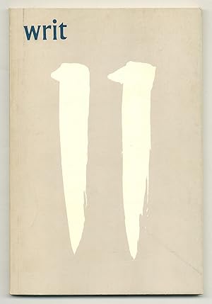 Bild des Verkufers fr Writ - Number Eleven, Fall 1979 zum Verkauf von Between the Covers-Rare Books, Inc. ABAA