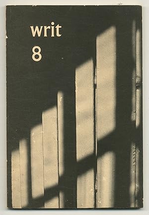 Bild des Verkufers fr Writ - Number Eight, late 1976 zum Verkauf von Between the Covers-Rare Books, Inc. ABAA