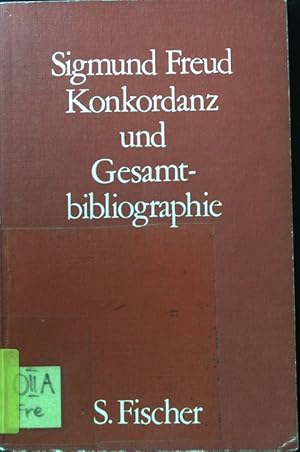 Immagine del venditore per Sigmund-Freud-Konkordanz und -Gesamtbibliographie. venduto da books4less (Versandantiquariat Petra Gros GmbH & Co. KG)