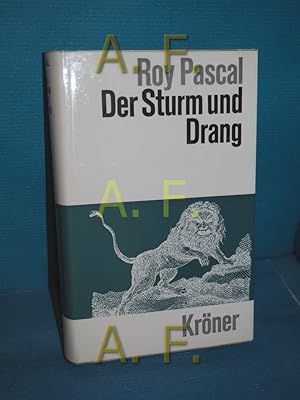 Bild des Verkufers fr Der Sturm und Drang (Krners Taschenausgabe Band 335) zum Verkauf von Antiquarische Fundgrube e.U.