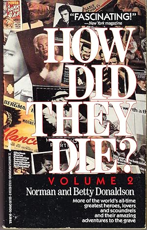 Seller image for How Did They Die? Volume 2 for sale by John Thompson