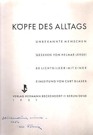 Seller image for Kpfe des Alltags - 80 Lichtbilder. for sale by nika-books, art & crafts GbR