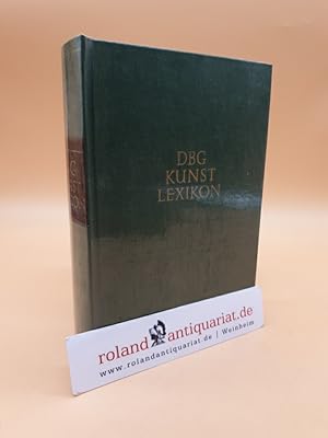 Imagen del vendedor de DBG-Kunstlexikon a la venta por Roland Antiquariat UG haftungsbeschrnkt