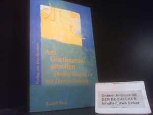Seller image for Am Goetheanum getroffen : dreissig Gesprche mit Durchreisenden. for sale by Der Buchecker