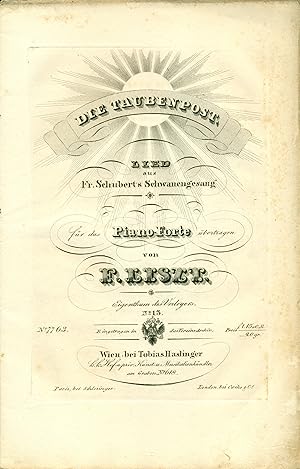 Schubert, Franz - Liszt, Franz: Die Taubenpost