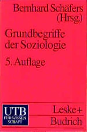 Imagen del vendedor de Grundbegriffe der Soziologie a la venta por Versandantiquariat Felix Mcke