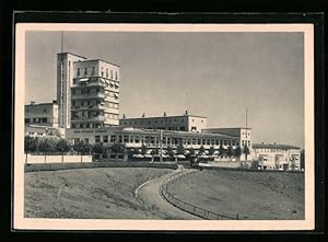 Bild des Verkufers fr Ansichtskarte Stuttgart, Weissenhofsiedlung, Hhenrestaurant Schnblick, Architektur zum Verkauf von Bartko-Reher