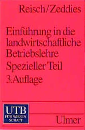 Seller image for Einfhrung in die landwirtschaftliche Betriebslehre for sale by Versandantiquariat Felix Mcke