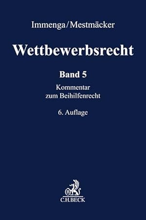 Immagine del venditore per Wettbewerbsrecht Band 5: Beihilfenrecht venduto da moluna