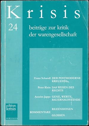 Krisis 24 beiträge zur kritik der warengesellschaft