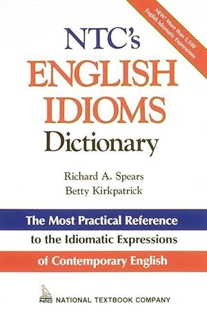 Imagen del vendedor de Ntc\ s English Idioms Dictionary a la venta por moluna